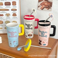 (Batam City Only) Ceramic Tumbler - Ceramic Drinking Tumbler