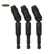 yzuzza3Pcs Magnetic Pivot Drill Bit Holder, Magnetic Swiveling Bit Tip Holder, Quick Release Flexibl