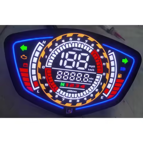 For Yamaha LC135 135LC LC 135 V1 Crypton R T110 Digital Meter Assy Odometer Speedometer