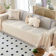 ผ้าคลุมโซฟา Chenille ป้องกันทุกฤดูกาล