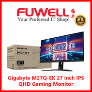 Gigabyte / M27Q / M27Q-EK 27 inch IPS QHD Gaming Monitor / 2560x1440 / 170Hz / 8bit / 0.5ms / HDR400 / KVM / FreeSync​ / VESA Mount [3Years ]