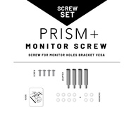[SET] Screw + Adapter for Monitor Arm Bracket Mounting 4 Screw Holes VESA Wall Mount