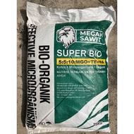 Baja Organik Megah Sawit Bio-Organik 5:5:10+TE+HA+EM (25kg)