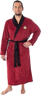 INTIMO Star Trek The Next Generation Captain Picard Costume Adult Fleece Plush Robe OSFM