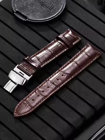 For Tissot Le Locle 1853 Junya Duruer Starfish Watchband Black Brown Leather Men Watch Band Women Co