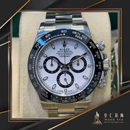 🤴🏻👑Fullsticker 白地🤍🖤勞力士 Rolex 116500LN白面 2017年 fullset 全套齊 原裝膠紙全齊