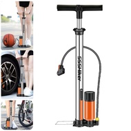 JUNGLAXTREK Air Pump Bicycle Motorcycle 160PSI Digital Display