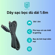 1.6m umbrella-covered type C charging cable