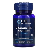 Vitamin B12, Methylcobalamin, 500 mcg, 100 Vegetarian Lozenges