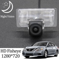 HD 1280*720 Fisheye Rear View Camera For Nissan Altima sedan  Xterra N50 Sylphy G11 Almera Sentra Bluebird Venucia D50 Pathfinder Elgrand E52 Car Parking Accessories