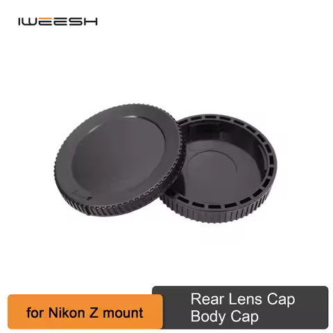 Z Mount Body Cap Cover or Rear Lens Cap Protector for Nikon Z9 Z7 Z7II Z6 Z6II Z5 Z50 ZFC Cameras