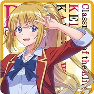 Welcome to the Classroom of Ability Superiorism [Megumi Karuizawa] Rubber Mat Coaster