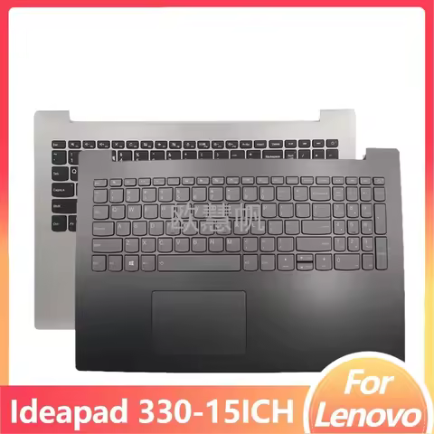 M New for Lenovo Ideapad 330-15ICH Laptop Palmrest Upper Cover with Kdyboard