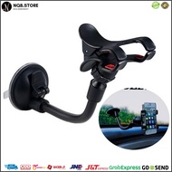 NQB - SOFT TUBE Car Holder Vacuum Universal Car GLASS Clamp 4 Claws Vacuum Stick-on