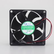 Tianxuan TX8025L12S 12V 0.08A 8025 8cm Ultra Quiet Cooling Fan