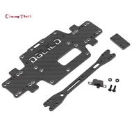 【Chuangtfx03】For K969 K979 K989 K999 P929 P939 1:28 RC Car Spare Parts Upgraded Carbon Fiber Chassis