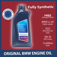 (Original) BMW TwinPower Turbo 5W30 Synthetic Engine Oil (1 Litre) BMW LL-04