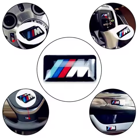 PAY All BMW E46 E39 E38 E90 E60 E36 F30 F20 X1 X3 X5 M Logo Car Steering Wheel Hub Caps Center Emble