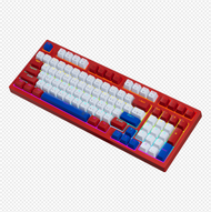 KEYBOARD (คีย์บอร์ด) NUBWO THANATOS X802 RED-SW RGB BY COMCOM