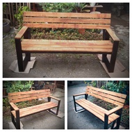 KARUHUNKAI - kursi kayu teras depan rumah - kursi teras - kursi taman - kursi santai keluarga - kurs