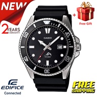 （สิงค้าขายดี）นาฬิกา คาสิโอ Edifice รุ่น MDV-106-1A กันน้ำ ผู้ชายนาฬิกาสปอร์ตควอทซ์คลาสสิกเทรนด์ธุรกิ