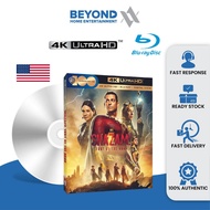 Shazam Fury of the Gods [4K Ultra HD + Bluray]  Blu Ray Disc High Definition