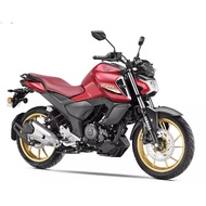 Motorcycle FZS FI V4 OBD2 Majesty Red From India