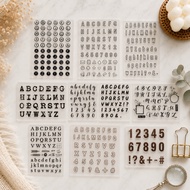 Various Types ⭕️ ⚠️ G89 part 1 1752 English Letter Seal English Letter Transparent Seal Crystal Seal
