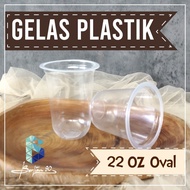 Please - 22 Oz Oval Plastic Cup 22 Oz Juice Cup/ 22 Oz Cup/
