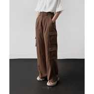 ECINOS - Darkest Cargo Pants | Women's pants | Highwaist Trousers