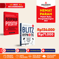 Buku MOTIVASI DISKON-Paket Hemat Pengembangan Diri 3 - BERPIKIR POSITIF BLITZ HYPNOTIC