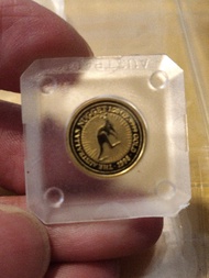 金幣 1995 澳洲袋鼠金幣 1/20 OZ 1995 Australian Elizabeth II Kangaroo 1/20 Troy Ounce 5 Dollar Gold coin