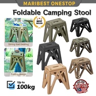 Military Style Camping Foldable Stool Portable Bench Stool Camping Travel Chair Kerusi Camping Bangk