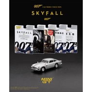 MINI GT 1:64 DB5 “Skyfall” Blister Packaging silver Diecast Model Car