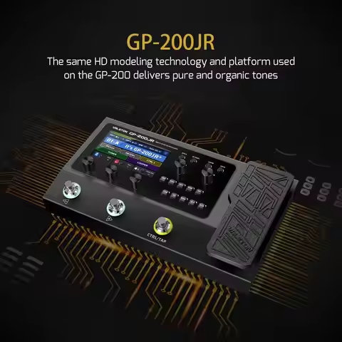 Valeton Guitar Bass Amp Processor EU/US Standard Plug Multi-Effects FX Loop MIDI I/O Stereo OTG USB