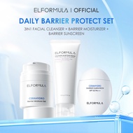 ELFORMULA Facial Cleanser + Barrier Sunscreen + Barrier Moisturizer