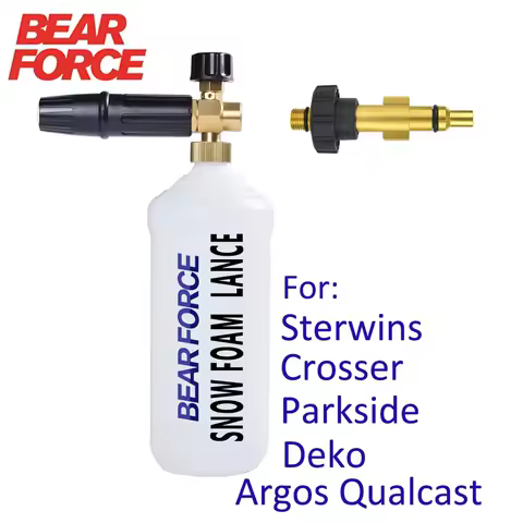 Foam Generator snow foam lance soap gun foam nozzle for Sterwins Crosser Parkside Deko Argos Qualcas