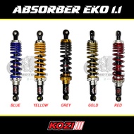 Absorber Lagenda EX5 RXZ DASH WAVE125 WAVE100R KOZI EKO 1.1 280mm 330mm 345mm O head
