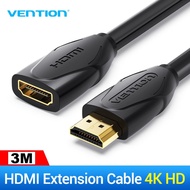 Extension HDMI-compatible Cable 4K 2K High Speed Male to Female 3 Meter for TV Laptop Projector Monitor