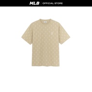 MLB เสื้อยืด ยูนิเซ็กส์ Classic Monogram All-Over Printed Over Fit T-Shirts รุ่น 3ATSM0354 43BGL สีเ