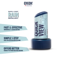GYEON Q² QuickView 120ml - Easy to Use Glass Automotive Car Care Rain Repellent (with built-in applicator)