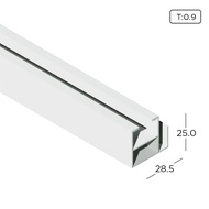 Aluminium Extrusion Inner Hook (Sliding Window Economy) Profile Thickness 0.90mm KW1504-4 ALUCLASS