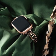 Apple watch - 造型鏤空珠寶扣 鍊錶帶