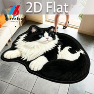 OUREAPH Bedroom Rug, Non-Slip Soft Area Rug, Comfortable Cartoon Animal Stain Resistant Thick Constr