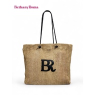 Bethany Roma Beg Tote Anyaman [Hitam] - 31BR14