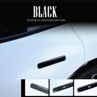 For Kia EV4 2025 2026 4PCS Car Carbon Fiber Black Exterior Door Handles Cover Trim  Accessories LHD/