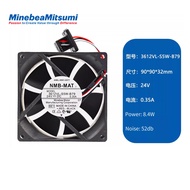 Original NMB 3612VL-S5W-B79 A90L-0001-0577/8 24V 0.35A Fenaka Fan