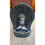 0058 Jingdezhen Exquisite Buddha Statue Ornaments