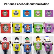 [Facebook Chinese Knot Pendant] [Featured Handicraft] Children's Performance Props Peking Opera Face