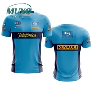 Camiseta Alonso Campeão Renault Retro